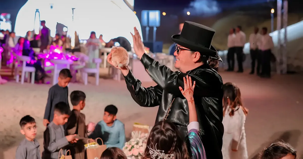 Emirati wedding Dubai desert